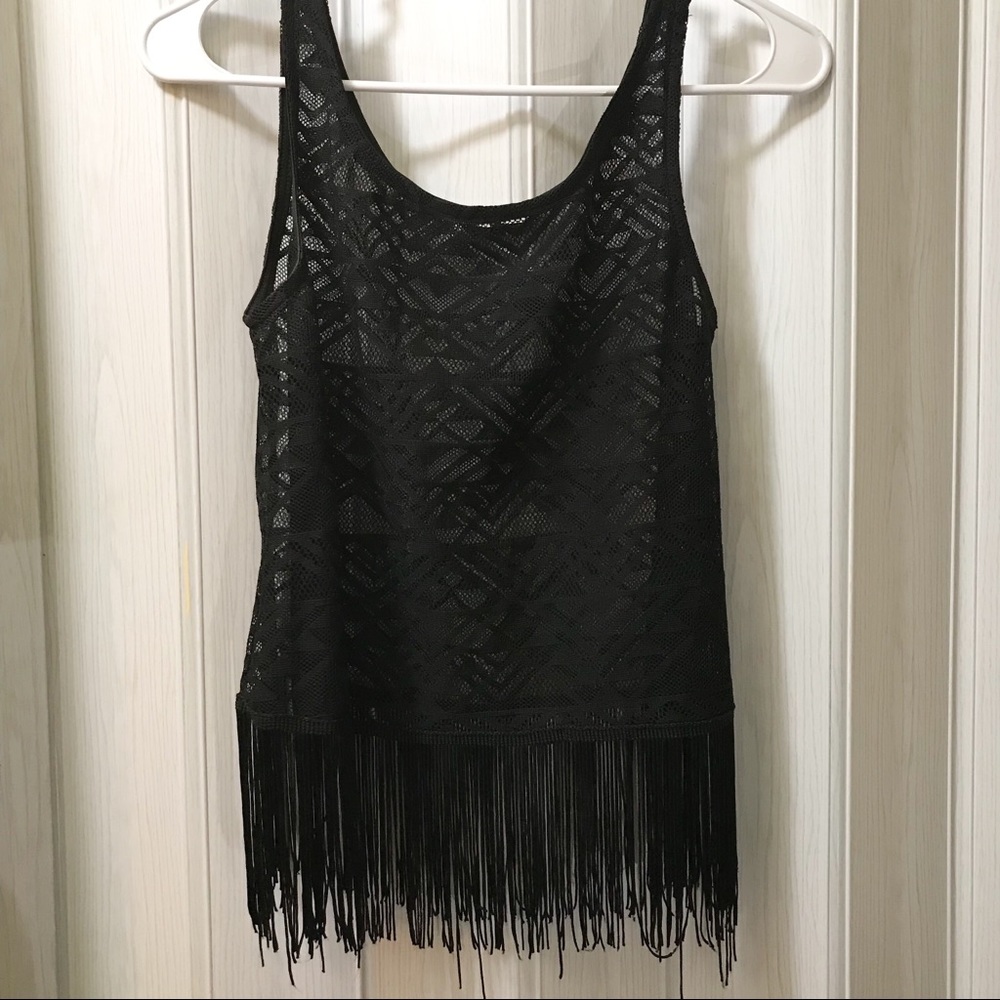 Rolla Coster Sheer Sleeveless Crop